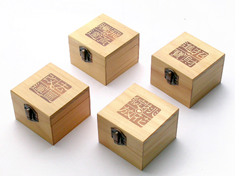 小木盒(掀蓋式)