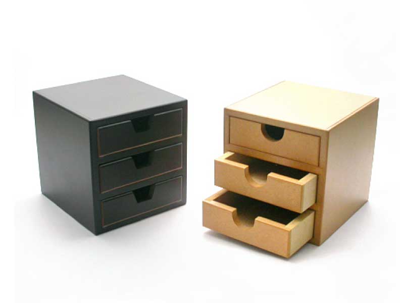三層抽屜盒